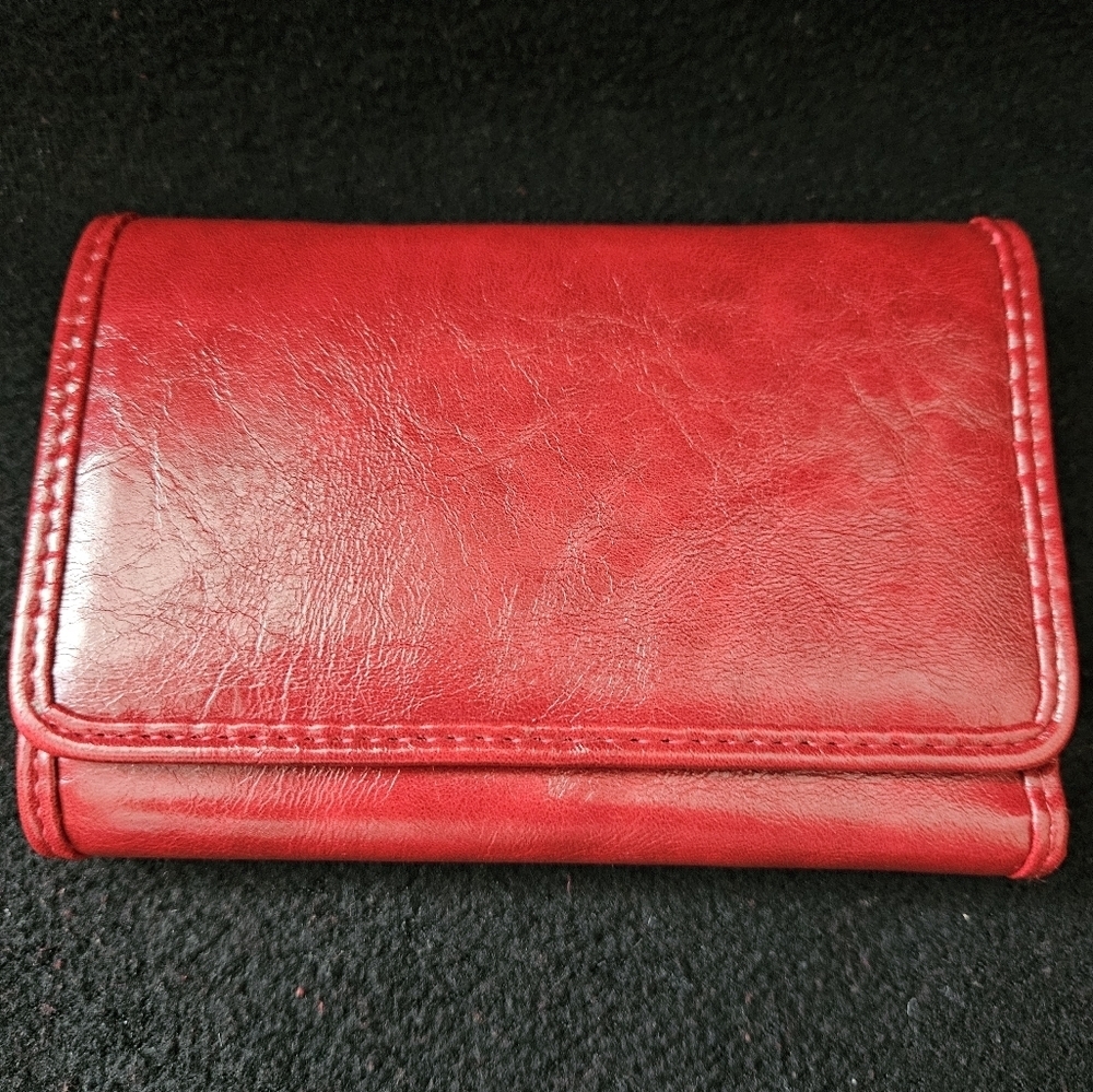 Croft & Barrow Red Tri-fold Wallet